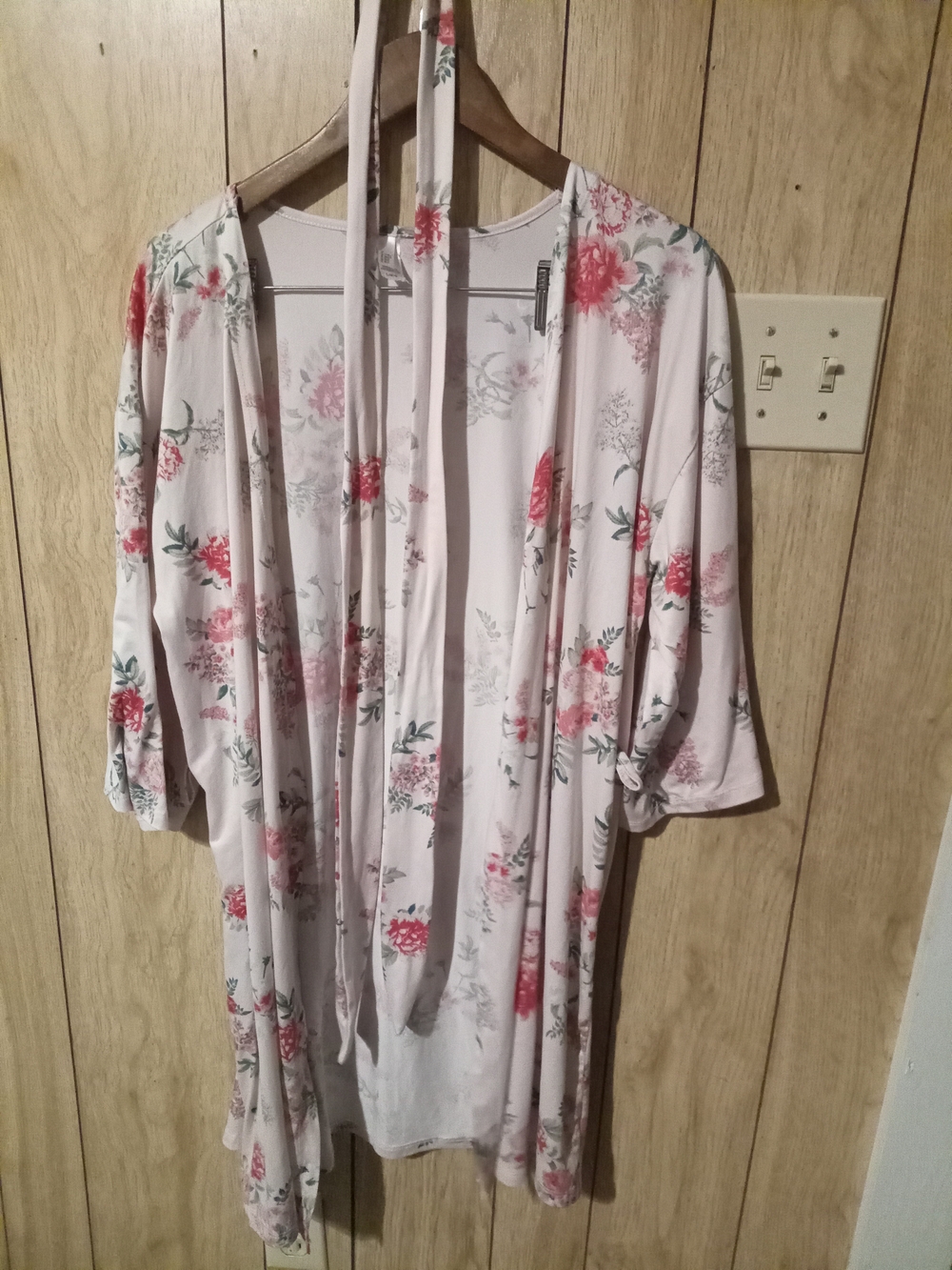 Flora Nikrooz Pink Floral Lightweight Robe